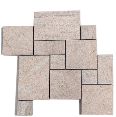 Adoquín para exteriores con baldosas de granito Coloe beige JR-054