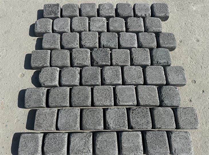 Cobble caído pavimento de superficie clásica